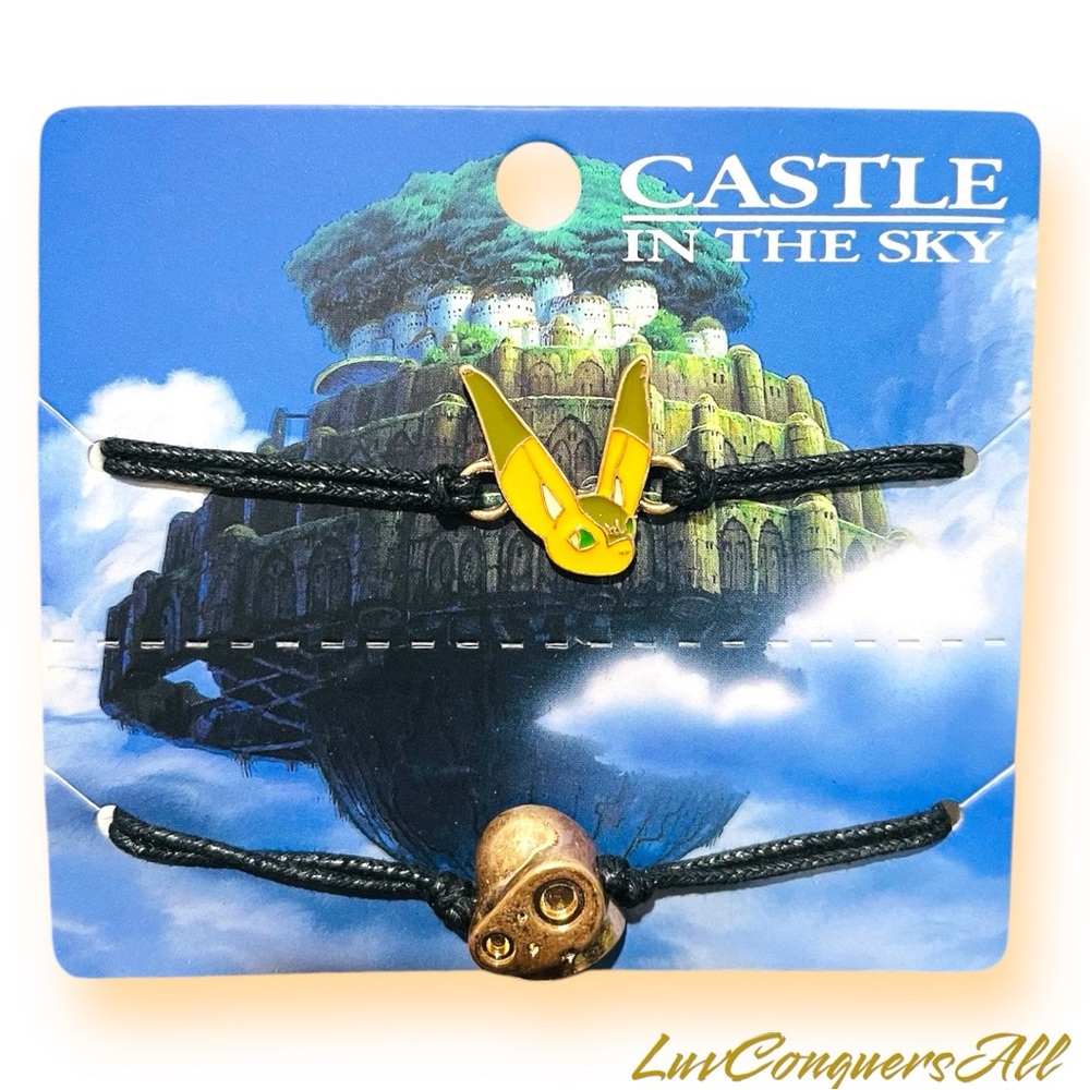 Studio Ghibli Castle In The Sky Best Friend Cord Bracelet Set